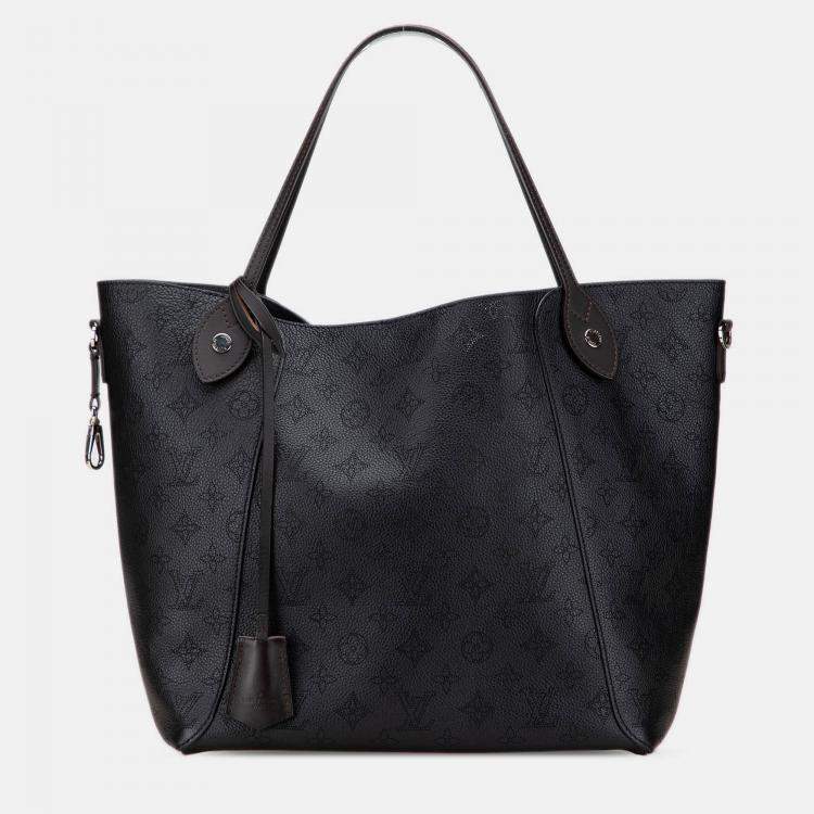 Pre Owned Louis Vuitton Black Monogram Mahina Hina MM