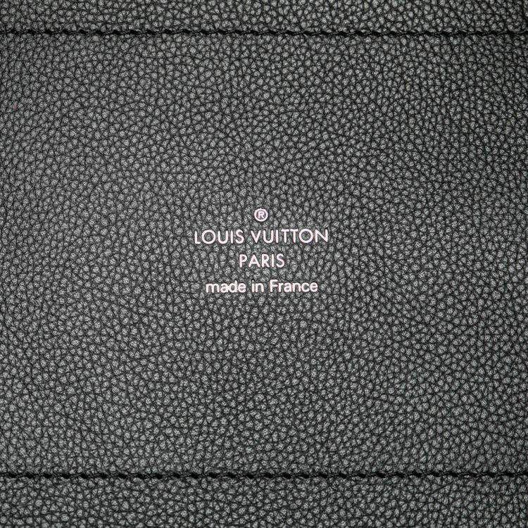 Pre Owned Louis Vuitton Black Monogram Mahina Hina MM