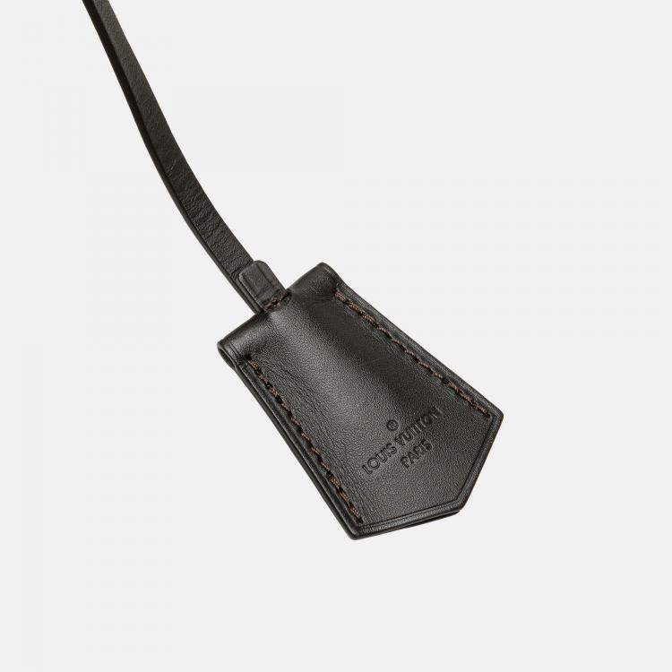 Pre Owned Louis Vuitton Black Monogram Mahina Hina MM