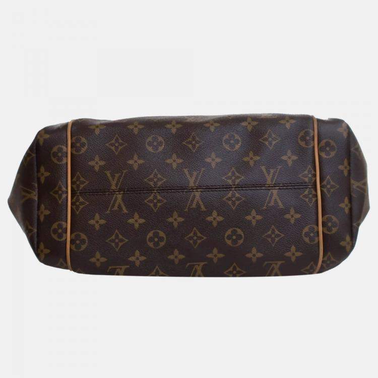 Pre Owned Louis Vuitton Brown Monogram Totally MM