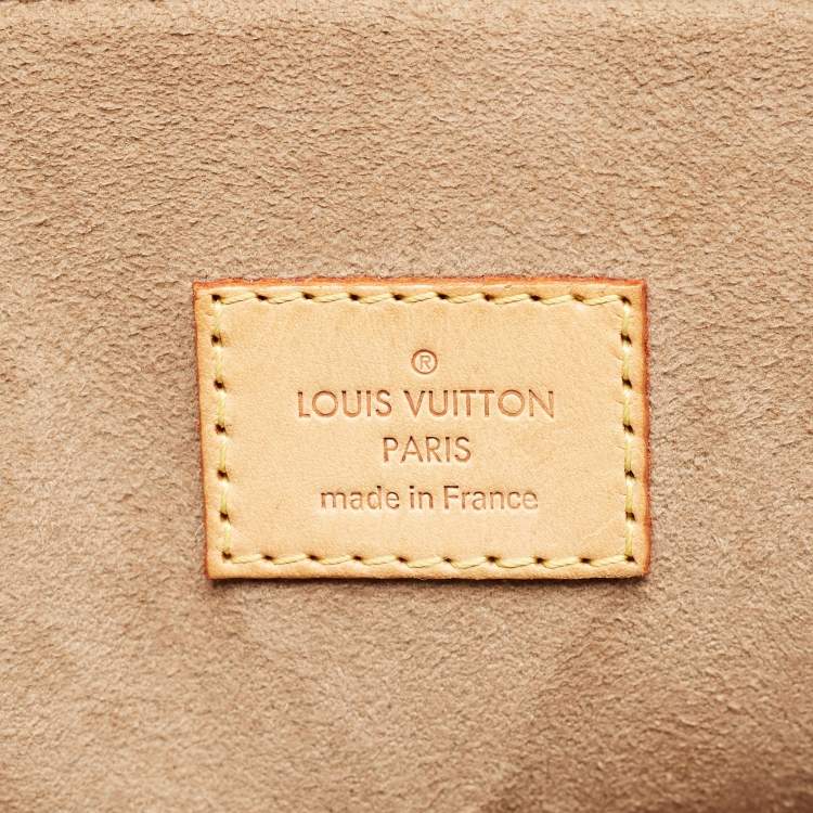 Pre Owned Louis Vuitton Black Multicolor Monogram Canvas Alma GM Bag