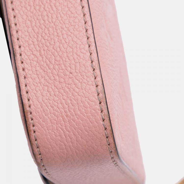 Pre Owned Louis Vuitton Pink Monogram Empreinte Pochette Felicie