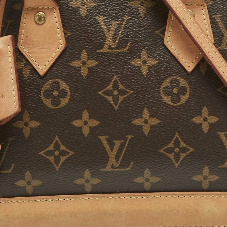 Pre Owned Louis Vuitton Monogram Canvas Alma BB Bag