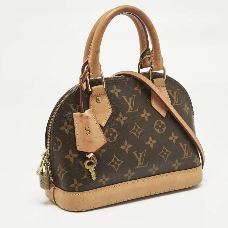 Pre Owned Louis Vuitton Monogram Canvas Alma BB Bag