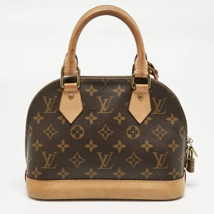 Pre Owned Louis Vuitton Monogram Canvas Alma BB Bag