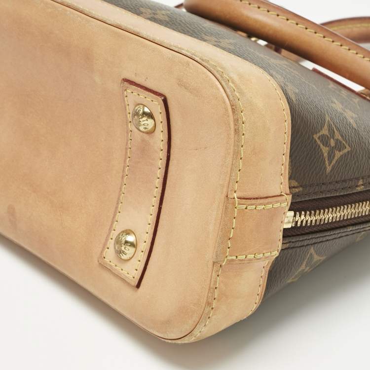 Pre Owned Louis Vuitton Monogram Canvas Alma BB Bag