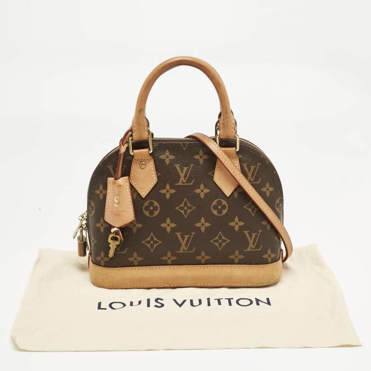 Pre Owned Louis Vuitton Monogram Canvas Alma BB Bag