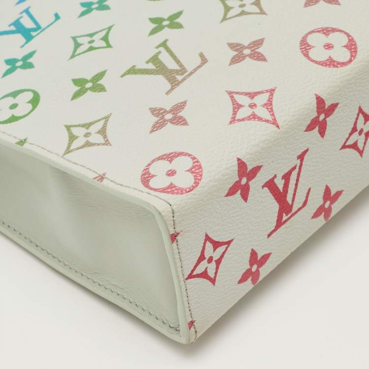 Pre Owned Louis Vuitton Gradient Grey Monogram Canvas Pochette Voyage MM