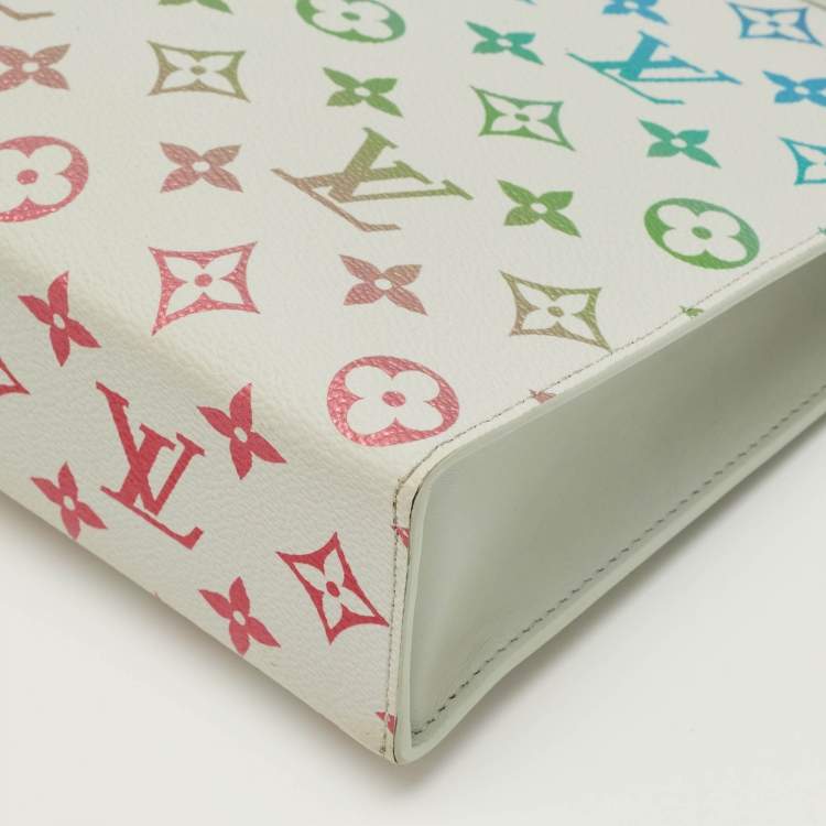 Pre Owned Louis Vuitton Gradient Grey Monogram Canvas Pochette Voyage MM