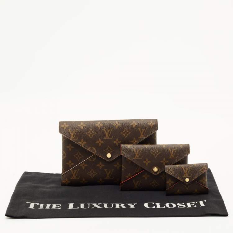Pre Owned Louis Vuitton Monogram Canvas Kirigami Pochette