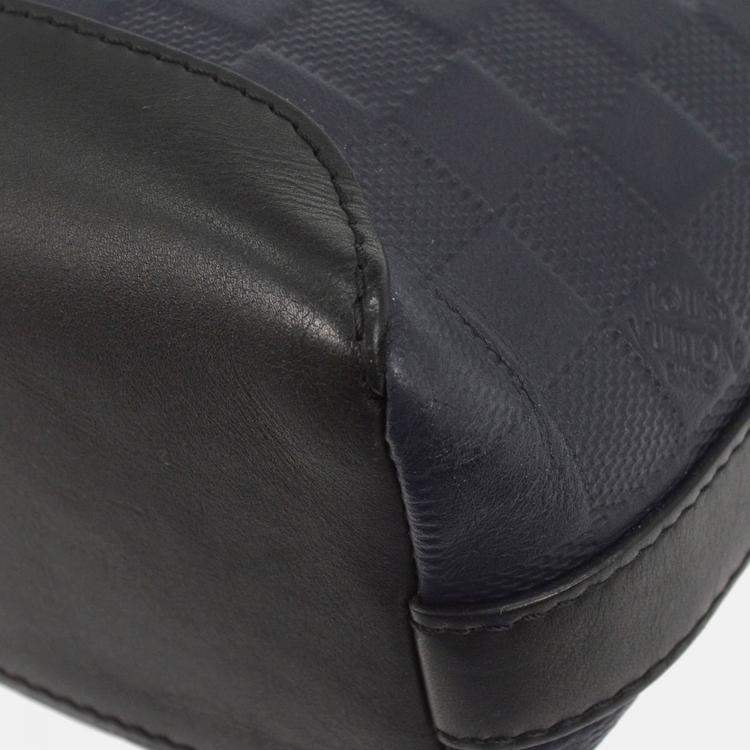 Pre Owned Louis Vuitton Black Damier Infini Discovery Messenger PM