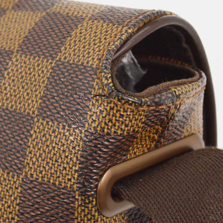 Pre Owned Louis Vuitton Damier Brooklyn PM Shoulder Bag