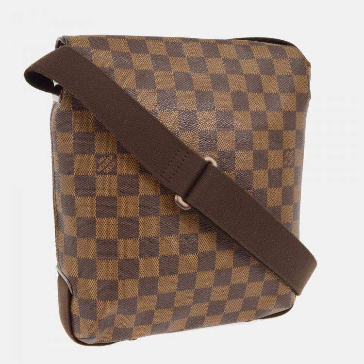 Pre Owned Louis Vuitton Damier Brooklyn PM Shoulder Bag