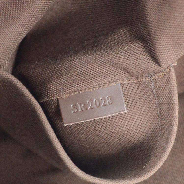 Pre Owned Louis Vuitton Damier Brooklyn PM Shoulder Bag