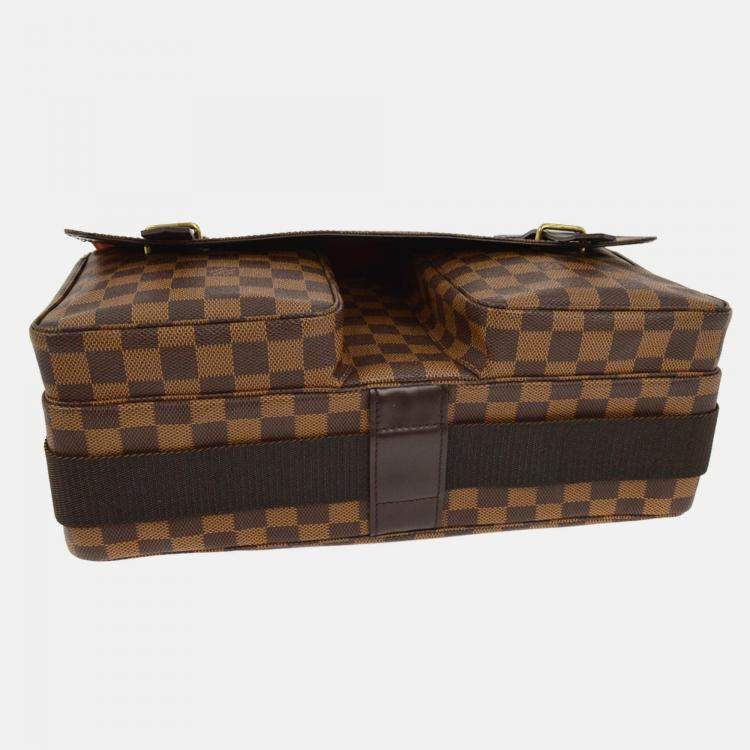 Pre Owned Louis Vuitton Damier Broadway 2way Business Handbag