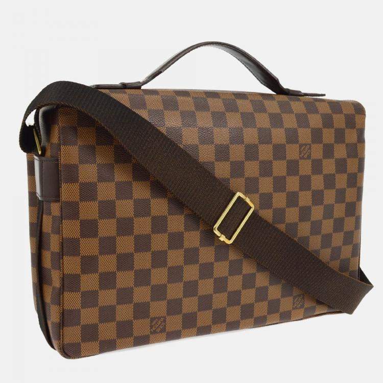 Pre Owned Louis Vuitton Damier Broadway 2way Business Handbag