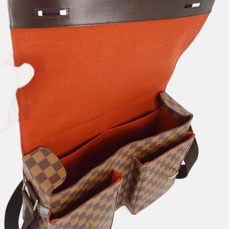 Pre Owned Louis Vuitton Damier Broadway 2way Business Handbag
