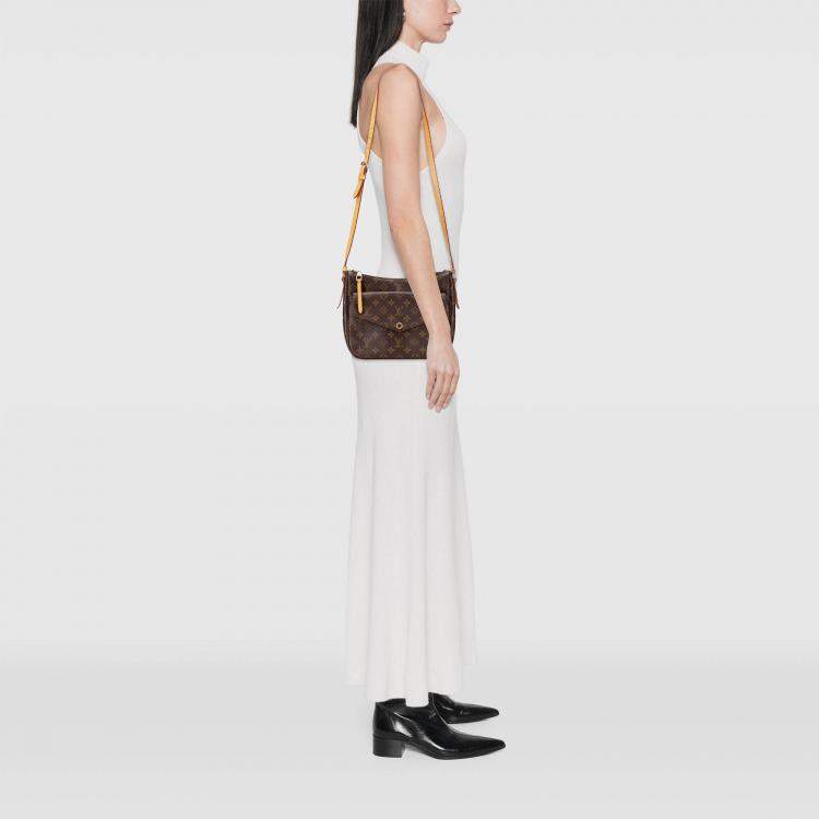 Pre Owned Louis Vuitton Brown Monogram Mabillon