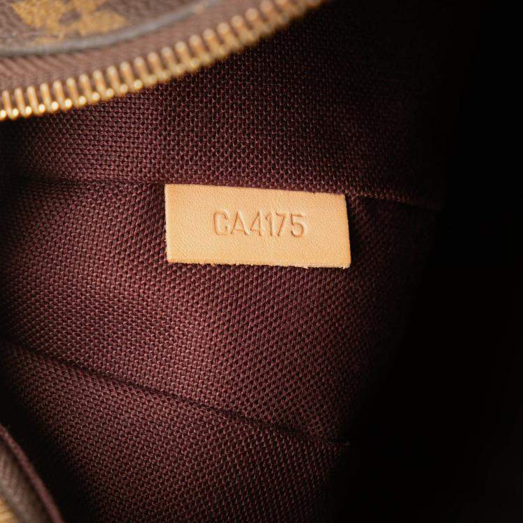 Pre Owned Louis Vuitton Brown Monogram Mabillon