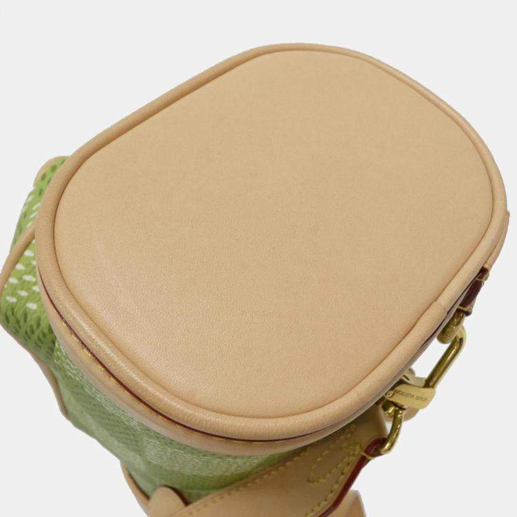 Pre Owned Louis Vuitton Green Damier Golf Mini Handbag