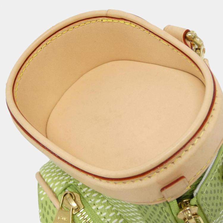 Pre Owned Louis Vuitton Green Damier Golf Mini Handbag