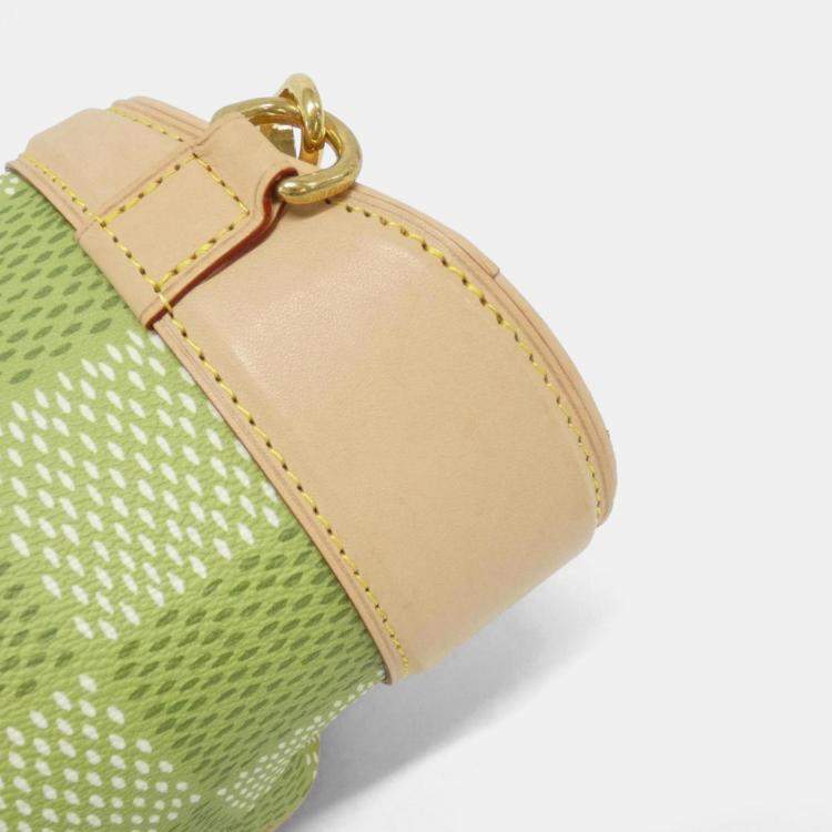 Pre Owned Louis Vuitton Green Damier Golf Mini Handbag