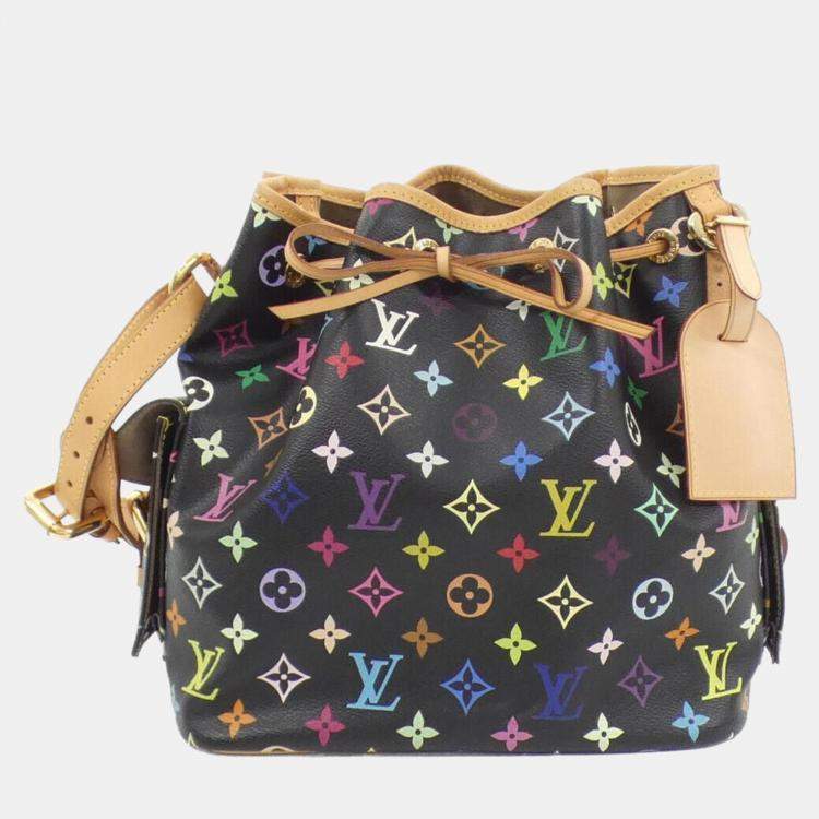 Pre Owned Louis Vuitton Multicolore Petit Noe Shoulder Bag