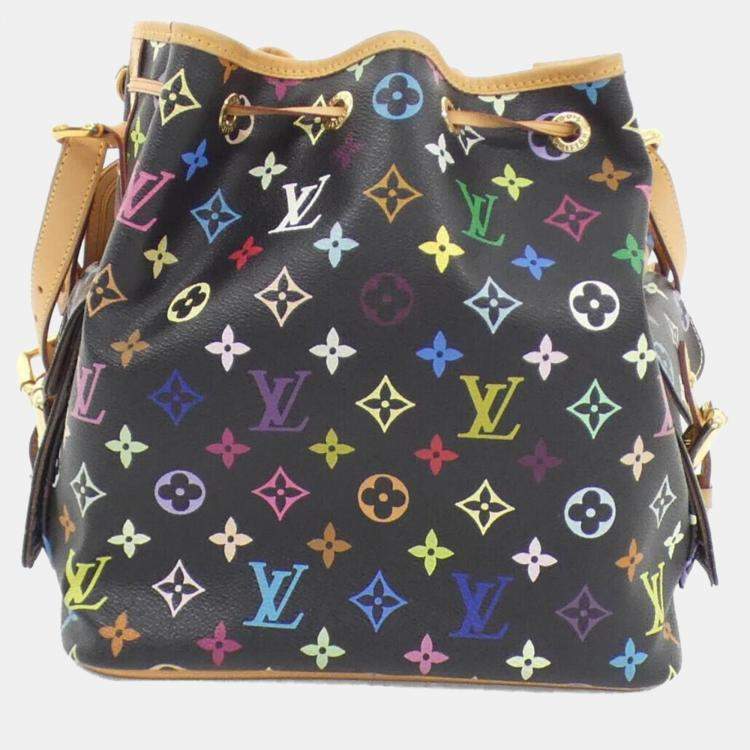 Pre Owned Louis Vuitton Multicolore Petit Noe Shoulder Bag