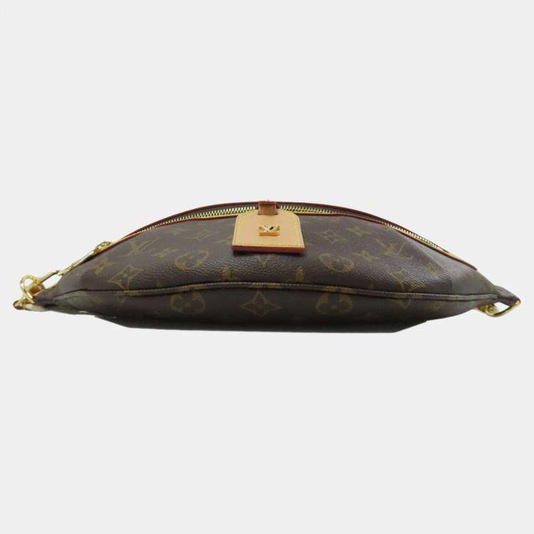 Pre Owned Louis Vuitton High-Rise Brown Monogram Canvas Hip Bag/Waist Bag 