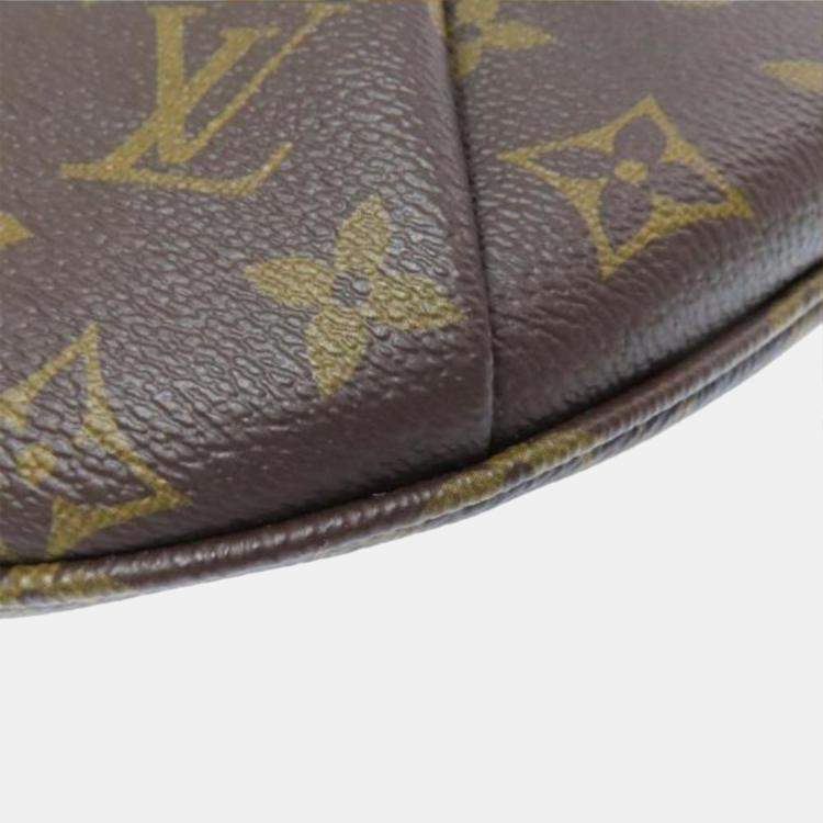 Pre Owned Louis Vuitton High-Rise Brown Monogram Canvas Hip Bag/Waist Bag 