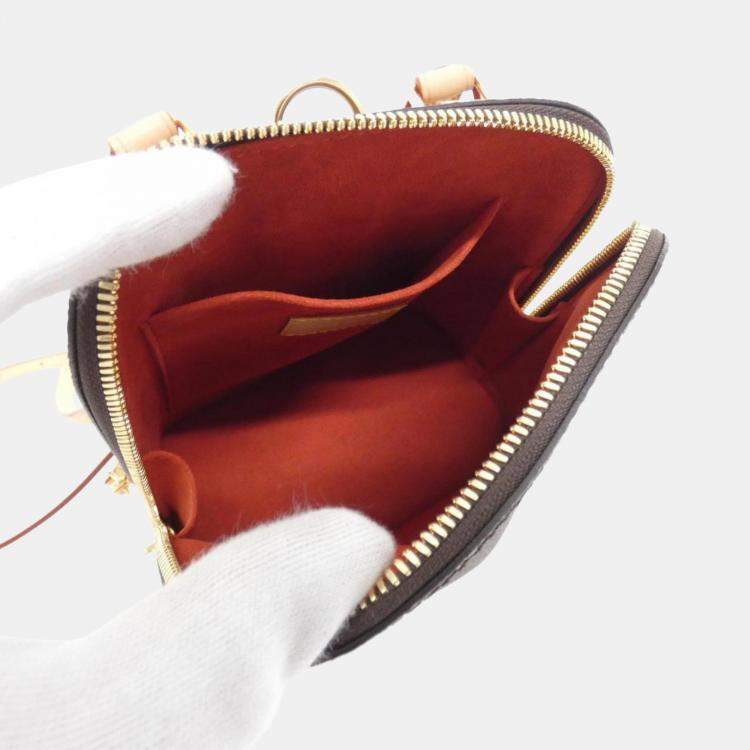 Pre Owned Louis Vuitton Monogram Alma Backpack