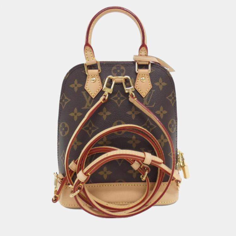Pre Owned Louis Vuitton Monogram Alma Backpack