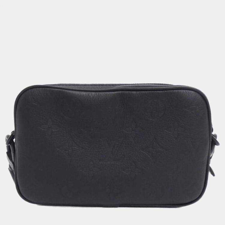 Pre Owned Louis Vuitton Monogram Shadow Alpha Wearable Wallet Shoulder Bag