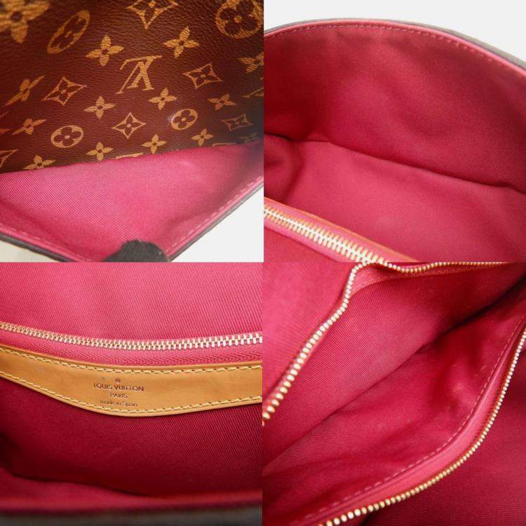 Pre Owned Louis Vuitton Monogram Diane M45985 Shoulder Bag Fuchsia