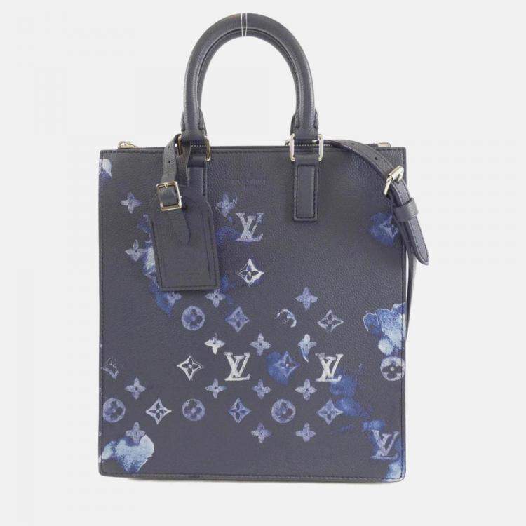 Pre Owned Louis Vuitton Watercolor Monogram Sac Plat Messenger Handbag