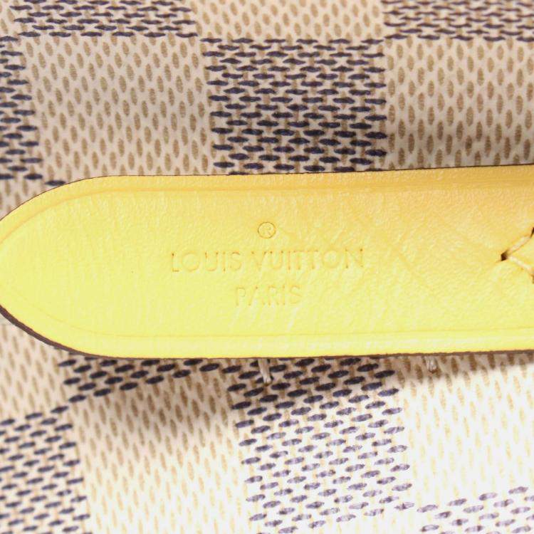 Pre Owned Louis Vuitton Neonoe Damier Azur Pineapple Shoulder Bag  