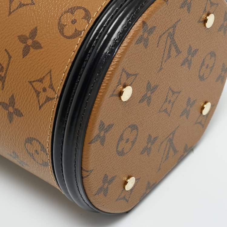 Pre Owned Louis Vuitton Monogram and Reverse Monogram Canvas Cannes Bag