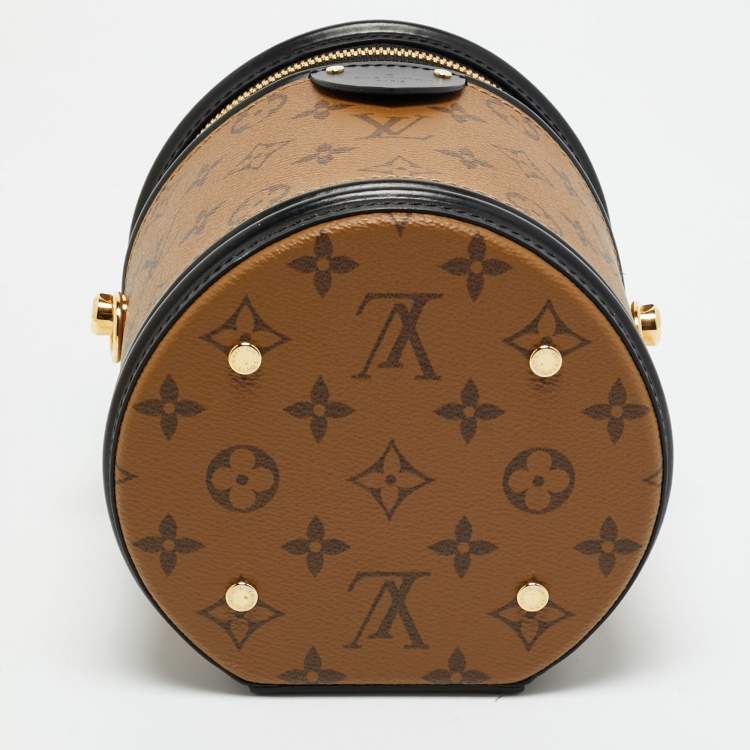 Pre Owned Louis Vuitton Monogram and Reverse Monogram Canvas Cannes Bag