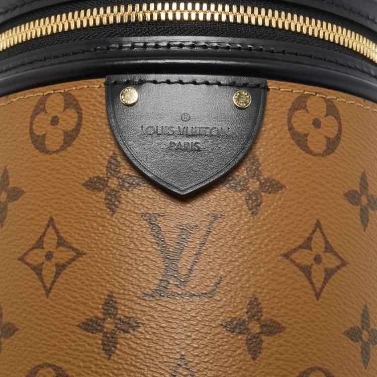 Pre Owned Louis Vuitton Monogram and Reverse Monogram Canvas Cannes Bag