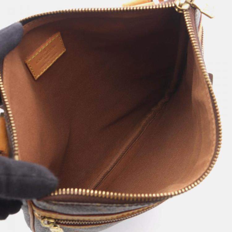Pre Owned Louis Vuitton Pochette Bosphorele Shoulder Bag  Monogram Canvas