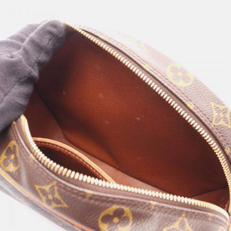 Pre Owned Louis Vuitton Blois Crossbody Shoulder Bag  Monogram Canvas Brown