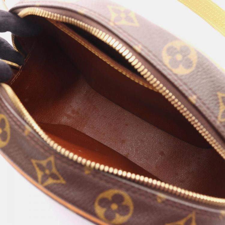 Pre Owned Louis Vuitton Blois Crossbody Shoulder Bag  Monogram Canvas Brown