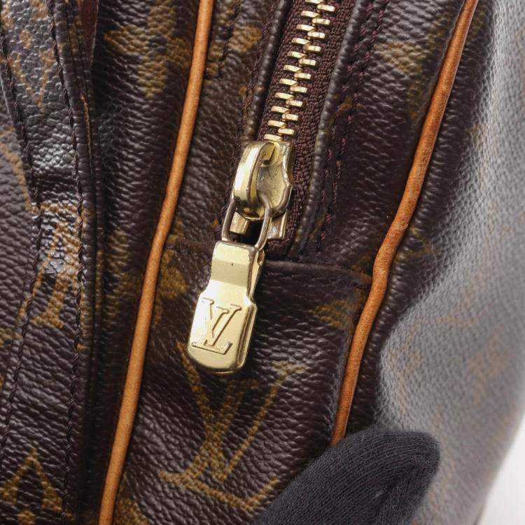 Pre Owned Louis Vuitton Amazon Crossbody Shoulder Bag  Monogram Canvas Brown