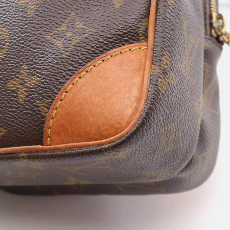 Pre Owned Louis Vuitton Amazon Crossbody Shoulder Bag  Monogram Canvas Brown