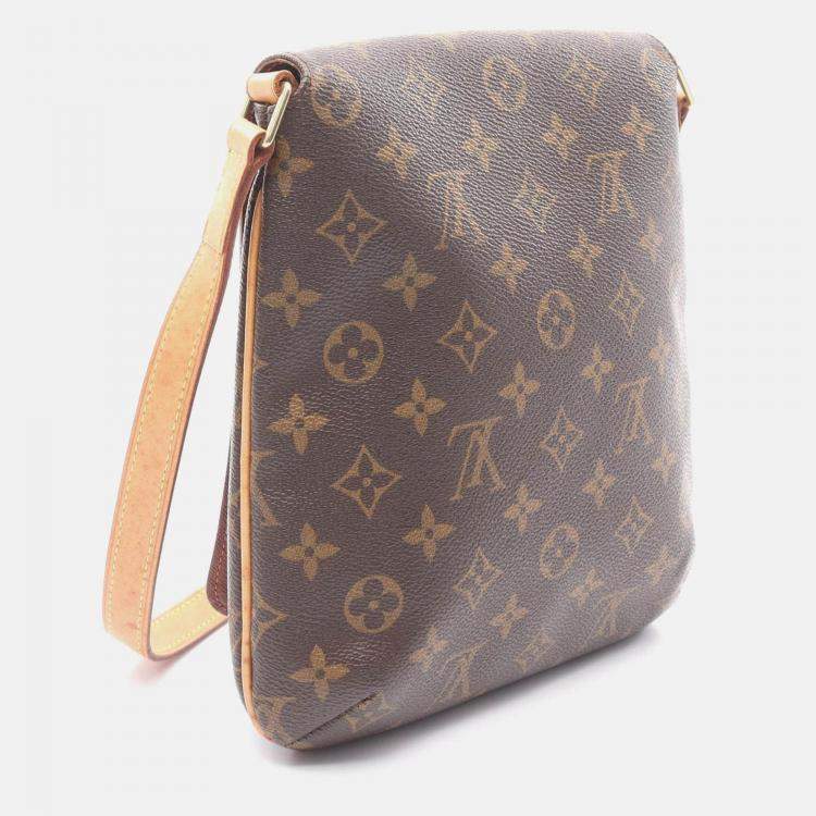 Pre Owned Louis Vuitton Mudget Salsa Short Strap Shoulder Bag  Monogram Canvas