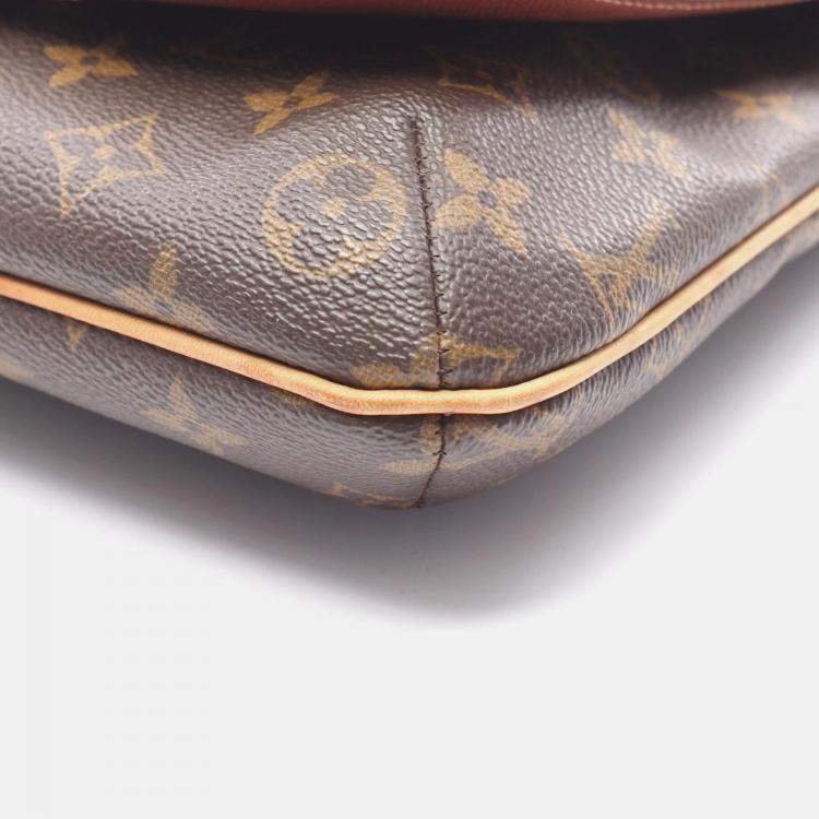 Pre Owned Louis Vuitton Mudget Salsa Short Strap Shoulder Bag  Monogram Canvas