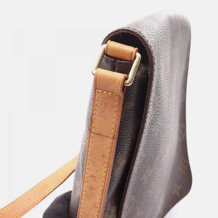 Pre Owned Louis Vuitton Mudget Salsa Short Strap Shoulder Bag  Monogram Canvas