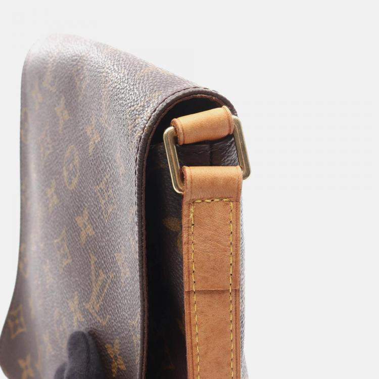 Pre Owned Louis Vuitton Mudget Salsa Short Strap Shoulder Bag  Monogram Canvas