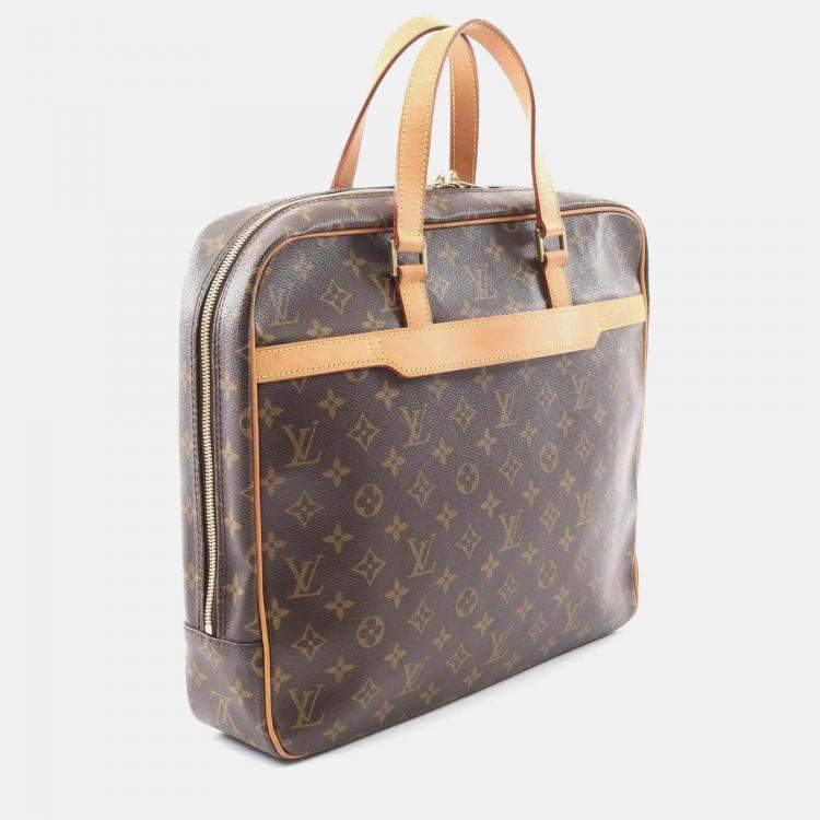 Pre Owned Louis Vuitton Porte Documents Pegas Briefcase  Monogram Canvas