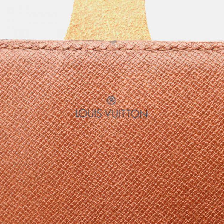 Pre Owned Louis Vuitton Cartouchiere Gm Crossbody Shoulder Bag  Monogram Canvas